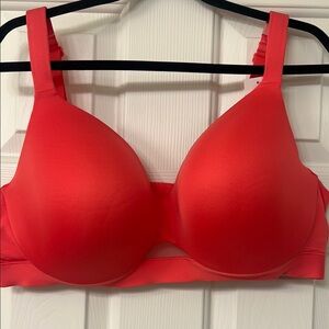 Vibrant hot pink Full Coverage T-Shirt Bra 44D